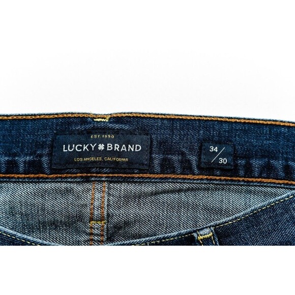 Lucky Brand 221 Original Straight Short Jeans Size 34/30 Men's - Picture 3 of 9
